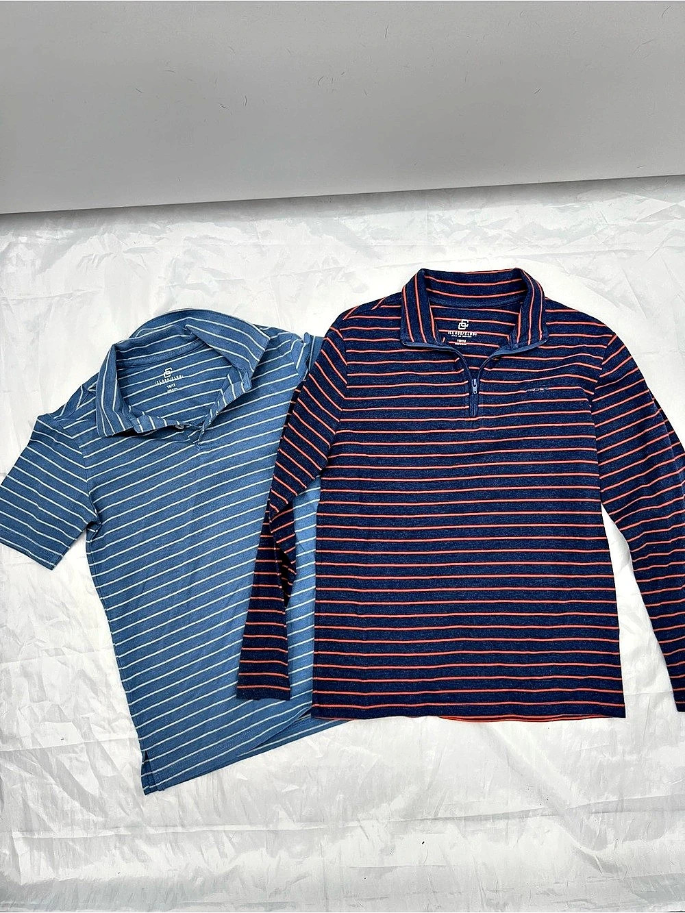 471 Class Club Boys' Striped Polo 10/12 lot of 2